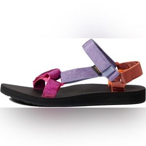 Teva Women’s Original Universal Sandals - Size 7 - Metallic Pink Multi